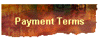 Payment Terms